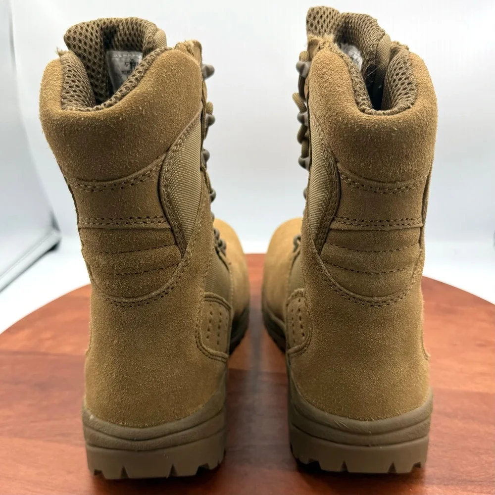 Belleville Guardian Tactical Research Comp Toe Leather Boots Mens 6 Wide TR536CT